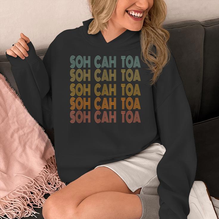 SOH CAH TOA SOHCAHTOA Trigonometry Math Parody Teacher Men Women Kids Women's Hoodie, funny design