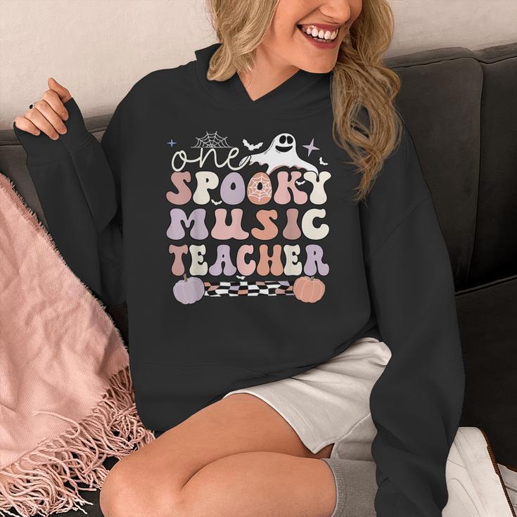 Spooky Music Teacher Halloween Music Teaching Men Women Women's Hoodie, funny design Spooky Music Teacher Halloween Music Teaching Men Women Women's Hoodie, funny design