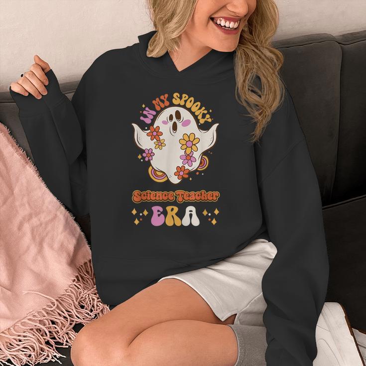 In My Spooky Science Teacher Era Occupational Haunts Women's Hoodie, Science Teacher Gifts, funny design