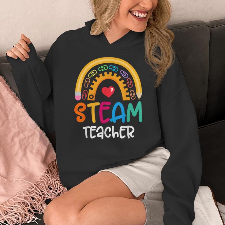 STEAM Teacher Squad Team Crew Back To School STEM Special Women's Hoodie, funny design