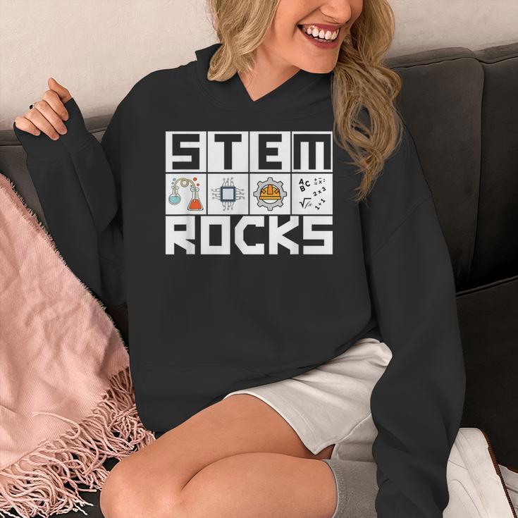 STEM Rocks Science Technology Engineering Math STEM Teacher Women's Hoodie, Science Teacher Gifts, funny design STEM Rocks Science Technology Engineering Math STEM Teacher Women's Hoodie, Science Teacher Gifts, funny design