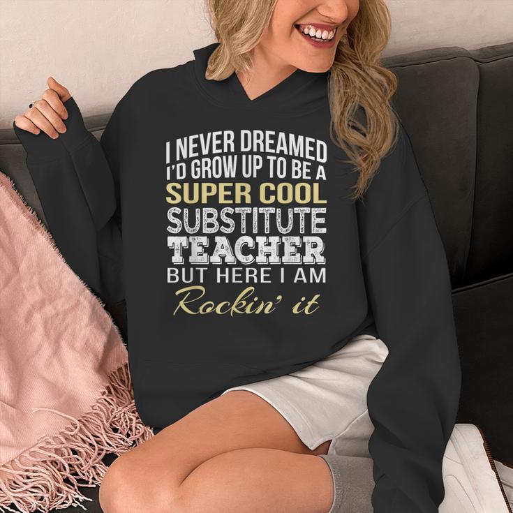 Substitute Teacher T Shirt School Tee Women's Hoodie, funny design