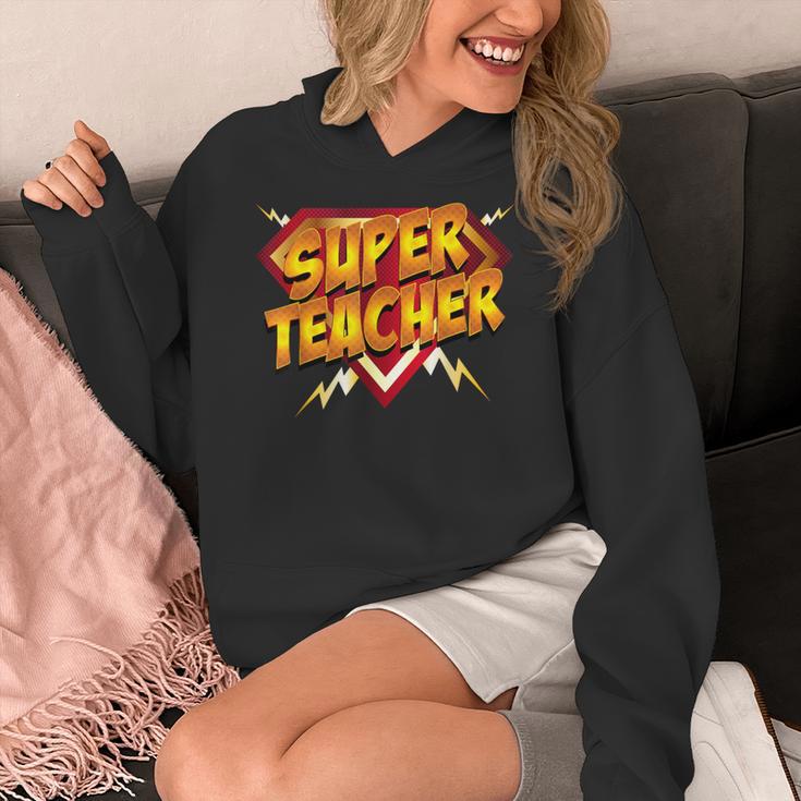 Super Teacher Superhero Back To School Teacher's Women's Hoodie, Super Teacher Gifts, funny design Super Teacher Superhero Back To School Teacher's Women's Hoodie, Super Teacher Gifts, funny design
