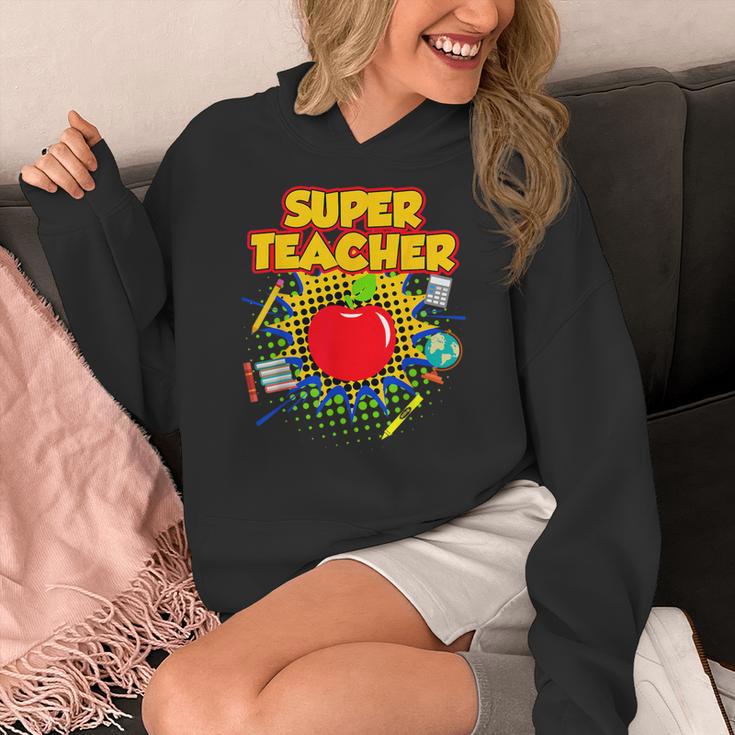 Superhero Teacher Appreciation Teaching Tee Women's Hoodie, funny design Superhero Teacher Appreciation Teaching Tee Women's Hoodie, funny design