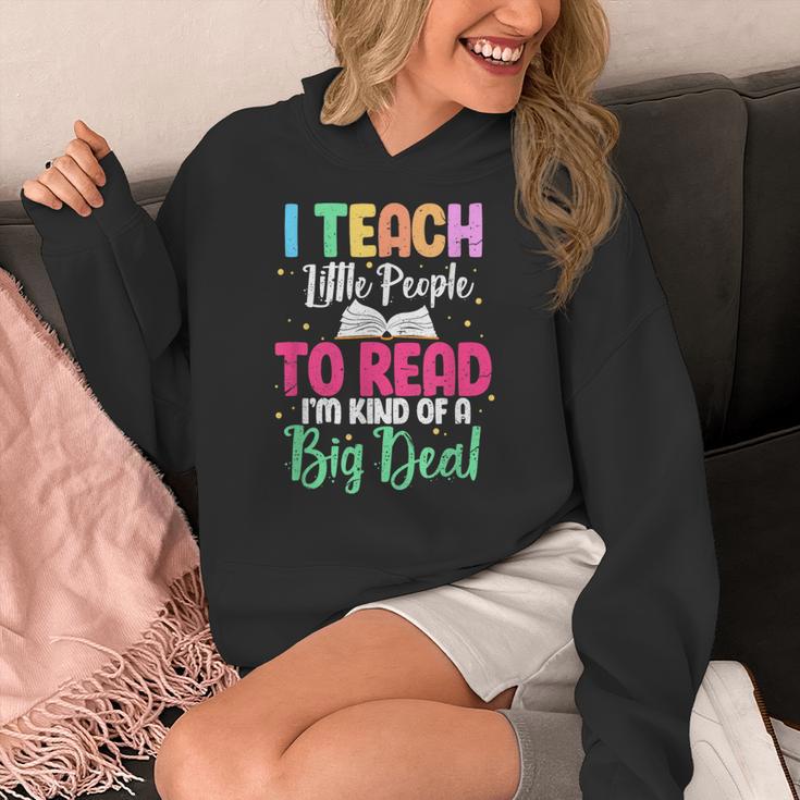 I Teach Little People To Read Reading Teacher For Men Women Girls Kids Women's Hoodie, funny design I Teach Little People To Read Reading Teacher For Men Women Girls Kids Women's Hoodie, funny design