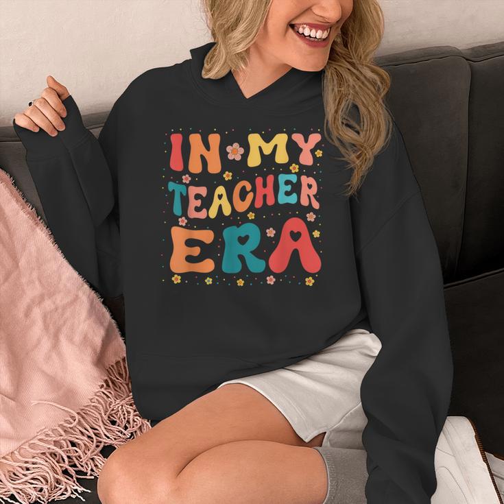 In My Teacher Era First Day Of School Back To School Retro Women's Hoodie, funny design