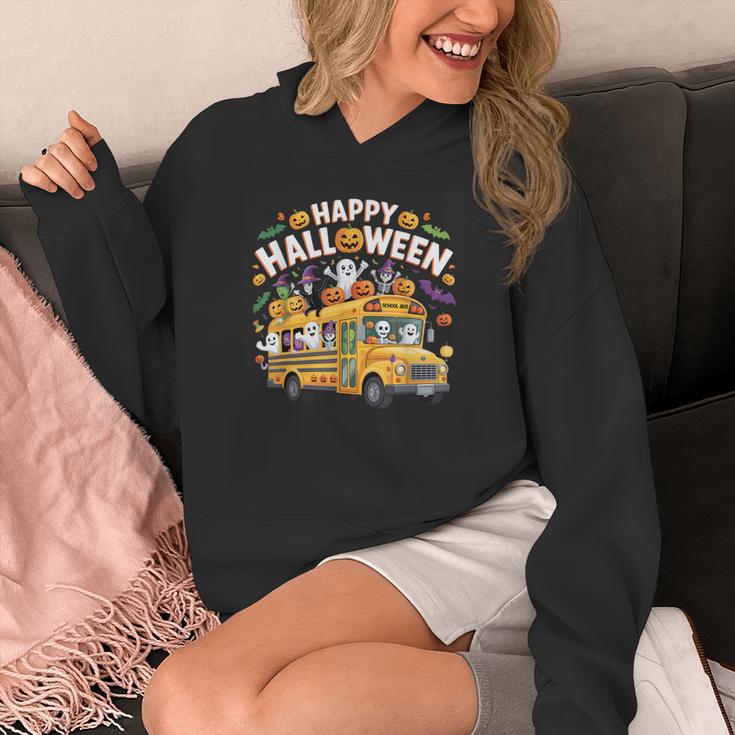 Teacher Halloween School Bus Driver Cute Ghost Witch Party Women's Hoodie, funny design Teacher Halloween School Bus Driver Cute Ghost Witch Party Women's Hoodie, funny design
