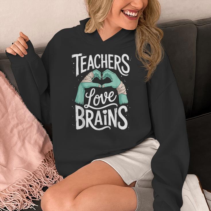 Teacher Halloween Shirt Women Men Teachers Love Brains Women's Hoodie, funny design Teacher Halloween Shirt Women Men Teachers Love Brains Women's Hoodie, funny design