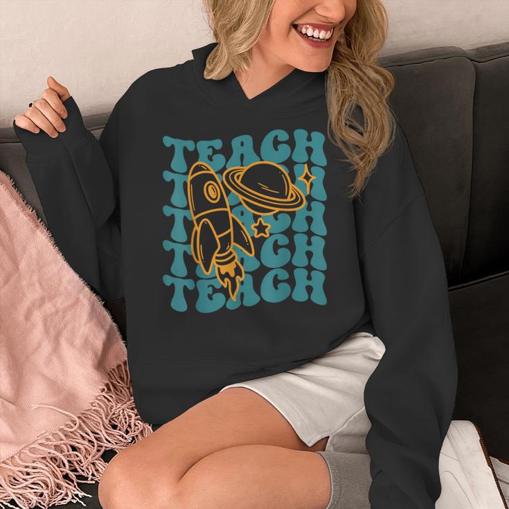 Teacher Outer Space Science Astronomy Planet Saturn Teach Women's Hoodie, Science Teacher Gifts, funny design Teacher Outer Space Science Astronomy Planet Saturn Teach Women's Hoodie, Science Teacher Gifts, funny design