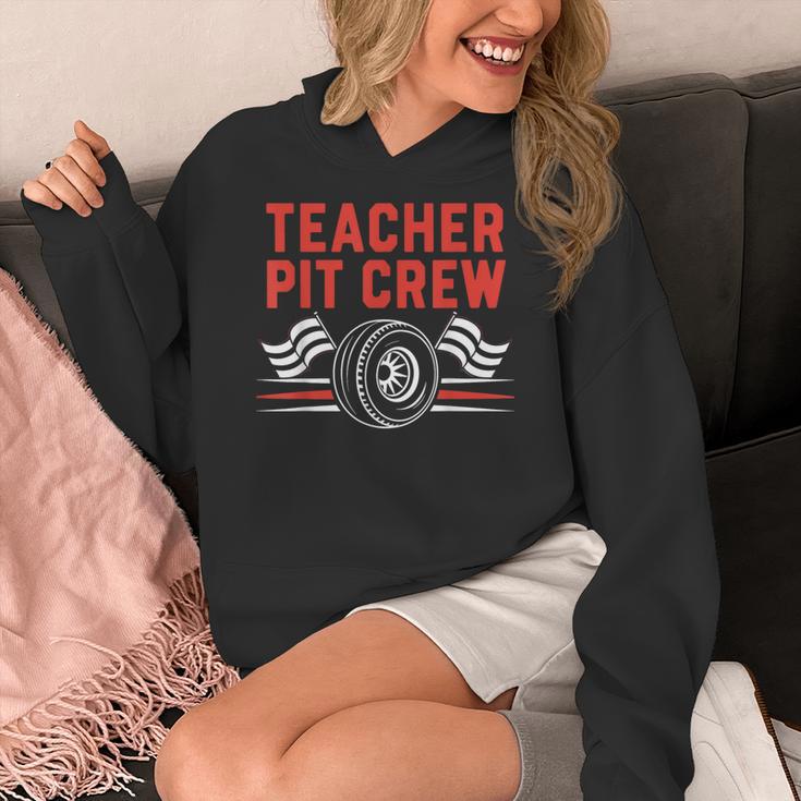 Teacher Pit Crew Race Car Driver Costume Men Women Kids Women's Hoodie, funny design Teacher Pit Crew Race Car Driver Costume Men Women Kids Women's Hoodie, funny design