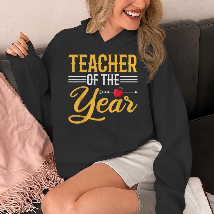 Teacher Of The Year Men Women Teachers Women's Hoodie, funny design