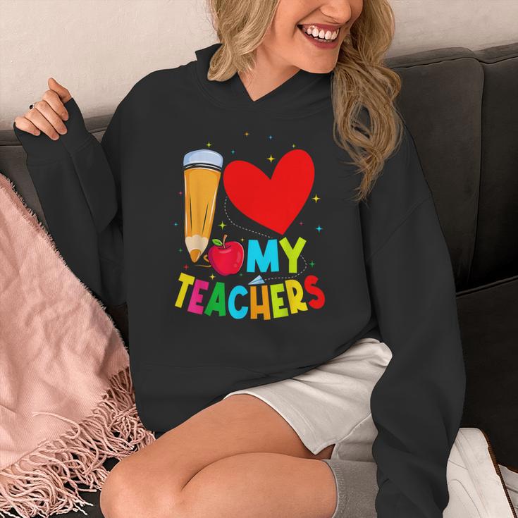 Teens Graduation I Heart My Teachers I Love My Teachers Women's Hoodie, funny design Teens Graduation I Heart My Teachers I Love My Teachers Women's Hoodie, funny design