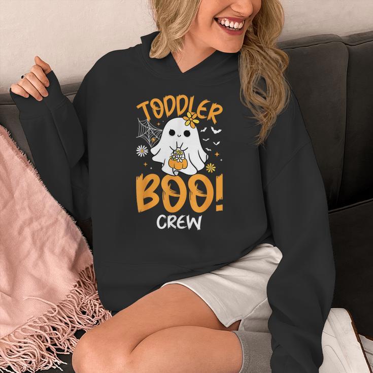 Toddler Boo Crew Babysitters Daycare Teacher Halloween Party Women's Hoodie, funny design