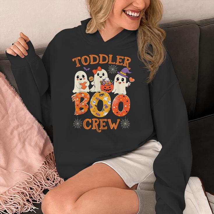 Toddler Boo Crew Halloween Costume For Teacher Kids Women's Hoodie, funny design