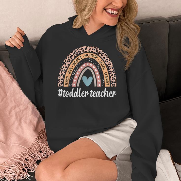 Toddler Teacher Rainbow Leopard Infant Teacher Men Women Women's Hoodie, funny design Toddler Teacher Rainbow Leopard Infant Teacher Men Women Women's Hoodie, funny design