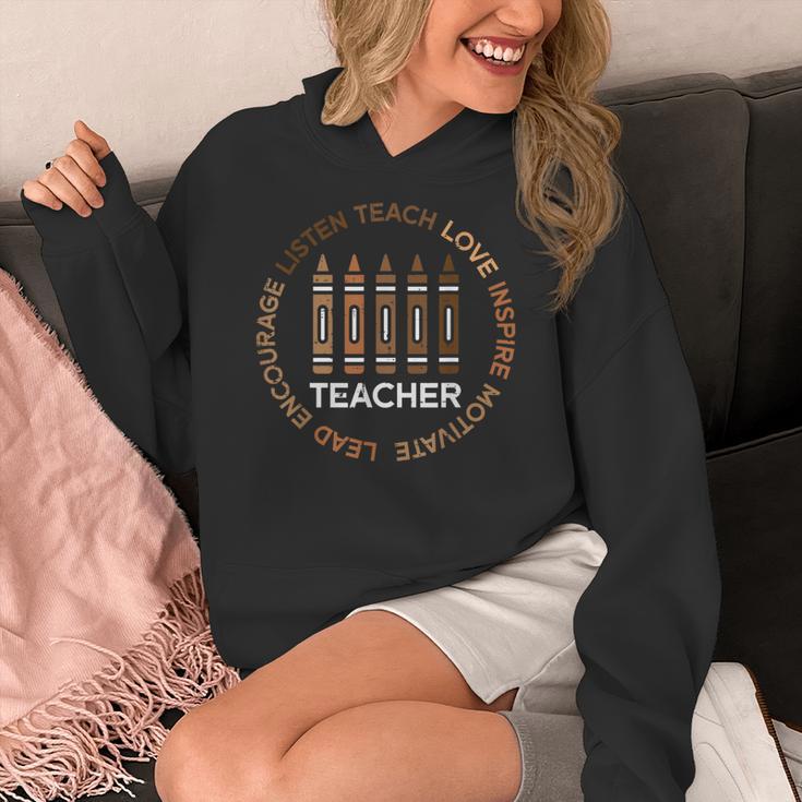 History Teacher Teach Love African American Men Women Women's Hoodie, History Teacher Gifts, funny design History Teacher Teach Love African American Men Women Women's Hoodie, History Teacher Gifts, funny design