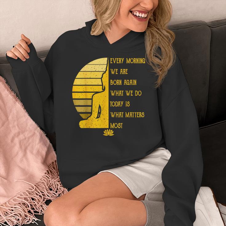 Yoga Meditation Buddha Yoga Teacher T-Shirt Women's Hoodie, funny design