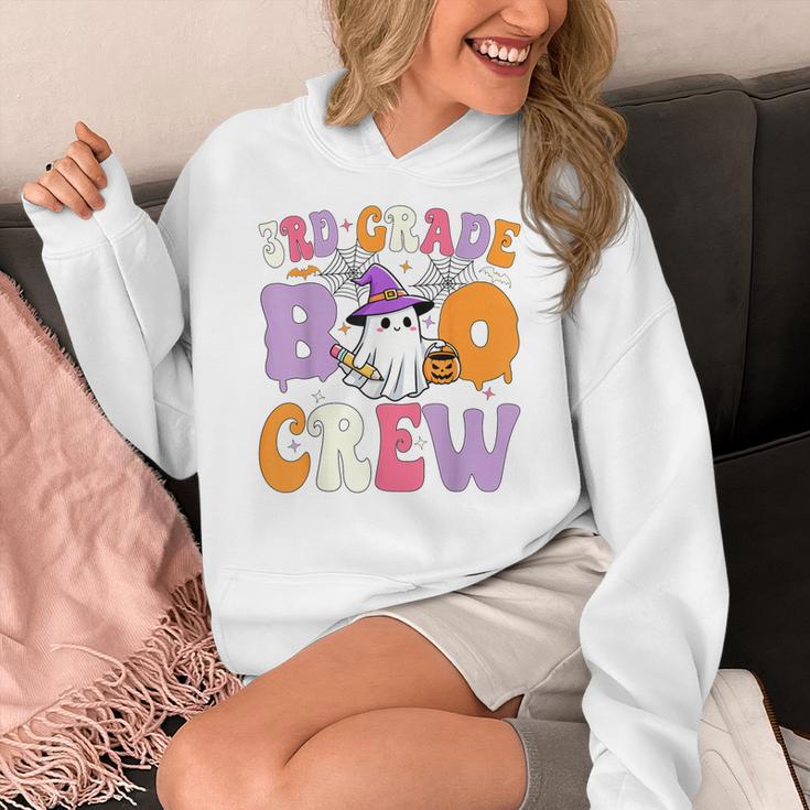3rd Grade Boo Crew Spooky Third Grade Halloween Teacher Women's Hoodie, funny design 3rd Grade Boo Crew Spooky Third Grade Halloween Teacher Women's Hoodie, funny design