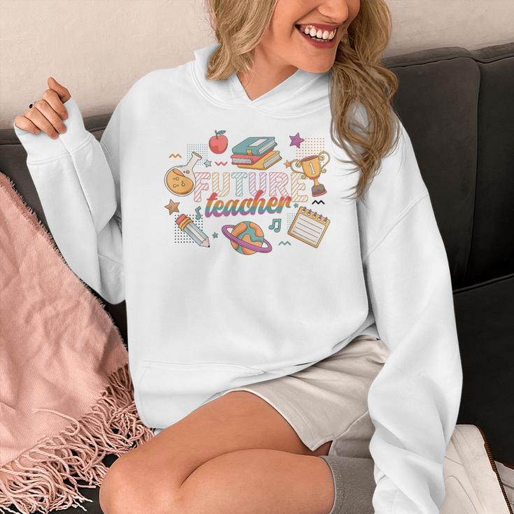 Future Teacher Costume For Kids Women's Hoodie, Future Teacher Gifts, funny design