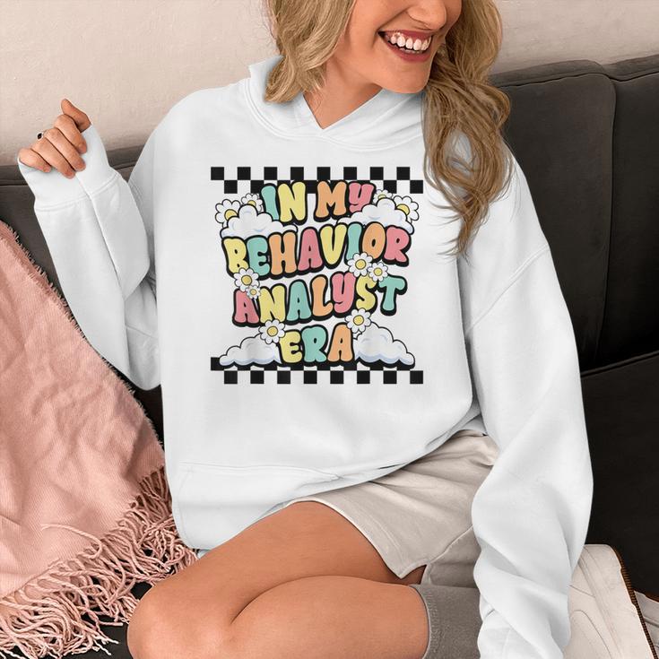 Groovy ABA RBT Therapist In My Behavior Analyst Era Teacher Women's Hoodie, Groovy Teacher Gifts, funny design