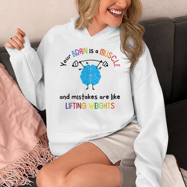 Growth Mindset Tee Teacher Quotes Men Women Kids Women's Hoodie, funny design