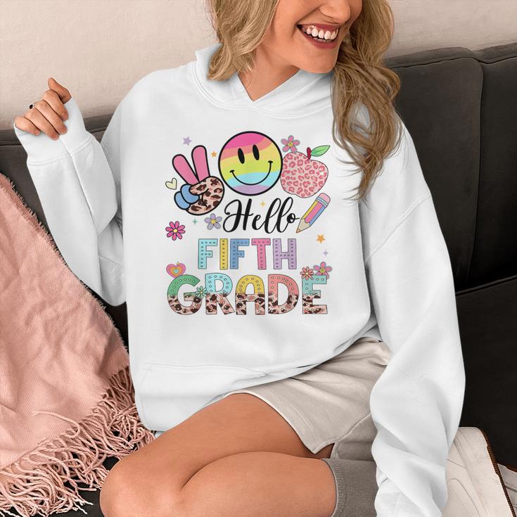 Hello 5th Grade Boy Girl Teacher Back To School 5th Grade Women's Hoodie, funny design Hello 5th Grade Boy Girl Teacher Back To School 5th Grade Women's Hoodie, funny design