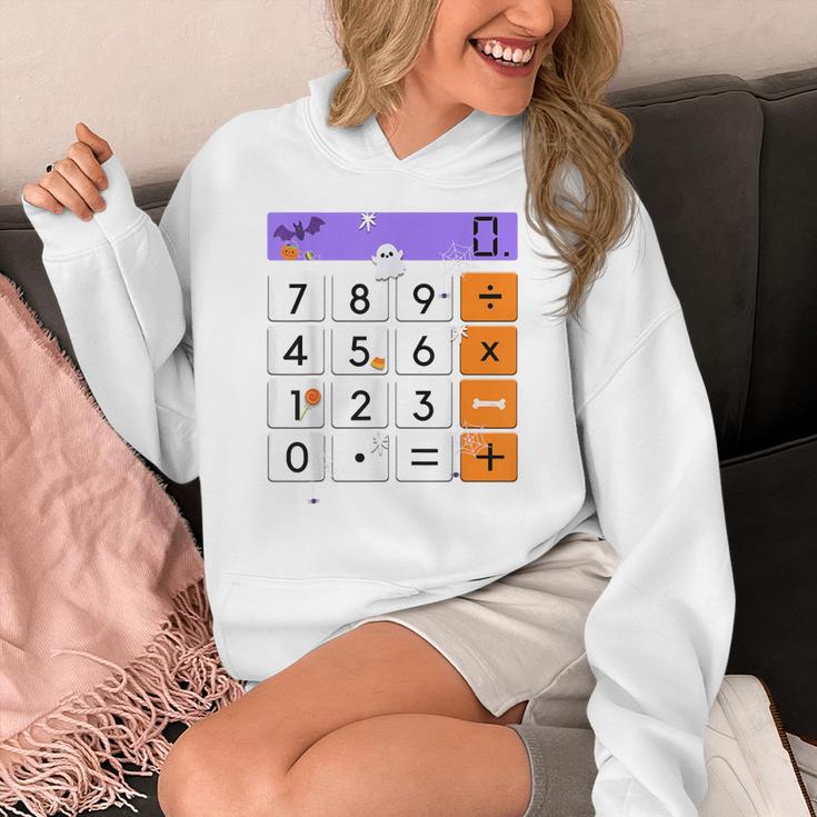 Math Teacher Halloween Costume Calculator Math Pun Women's Hoodie, funny design Math Teacher Halloween Costume Calculator Math Pun Women's Hoodie, funny design