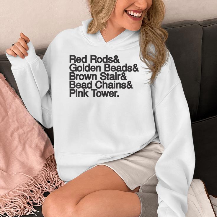 Montessori Helvetica Education Teacher Women's Hoodie, funny design Montessori Helvetica Education Teacher Women's Hoodie, funny design