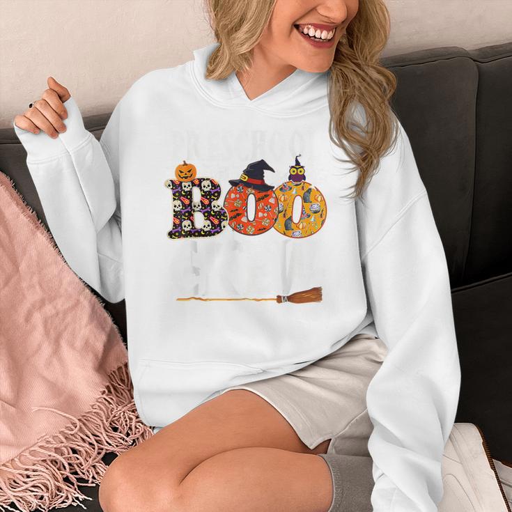 Preschool Boo Crew Teacher Halloween Women's Hoodie, funny design Preschool Boo Crew Teacher Halloween Women's Hoodie, funny design