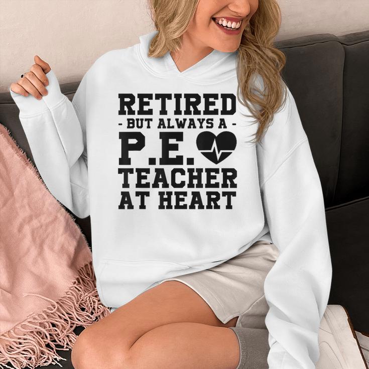 Retirement But Always A Pe Teacher At Heart Pride Shirt Women's Hoodie, Pe Teacher Gifts, funny design