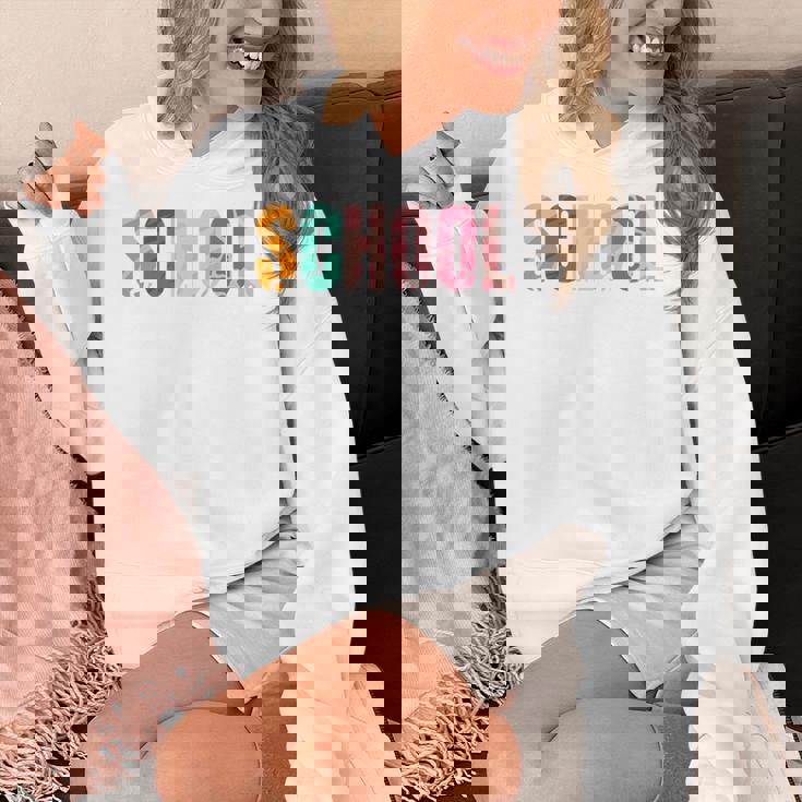 School Psychologist Rainbow Psychology Teacher Women&#x27;s Hoodie, funny design