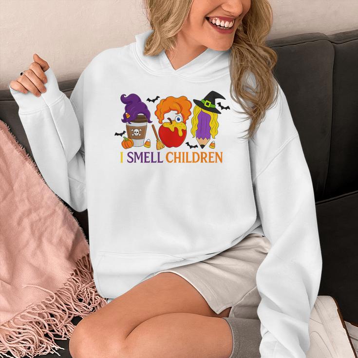 I Smell Children Witch Teacher Halloween Trick Or Teach Women's Hoodie, funny design I Smell Children Witch Teacher Halloween Trick Or Teach Women's Hoodie, funny design