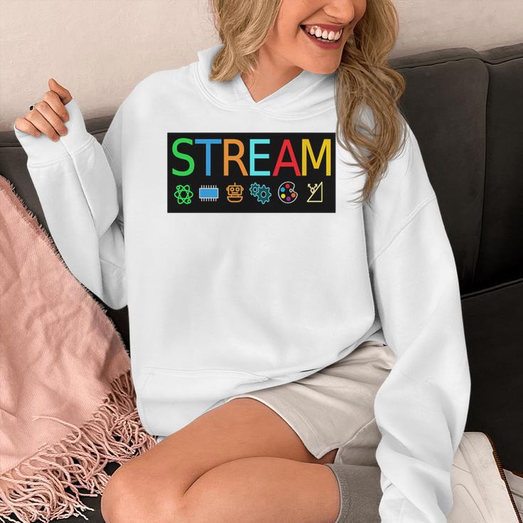 Stream Technology Robotics Shirt For Teachers And Students Premium Tri-Blend Women's Hoodie, funny design Stream Technology Robotics Shirt For Teachers And Students Premium Tri-Blend Women's Hoodie, funny design