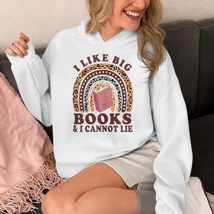 Teacher-TShirt I Like Big Books & I Cannot Lie Reading For Women Women's Hoodie, funny design