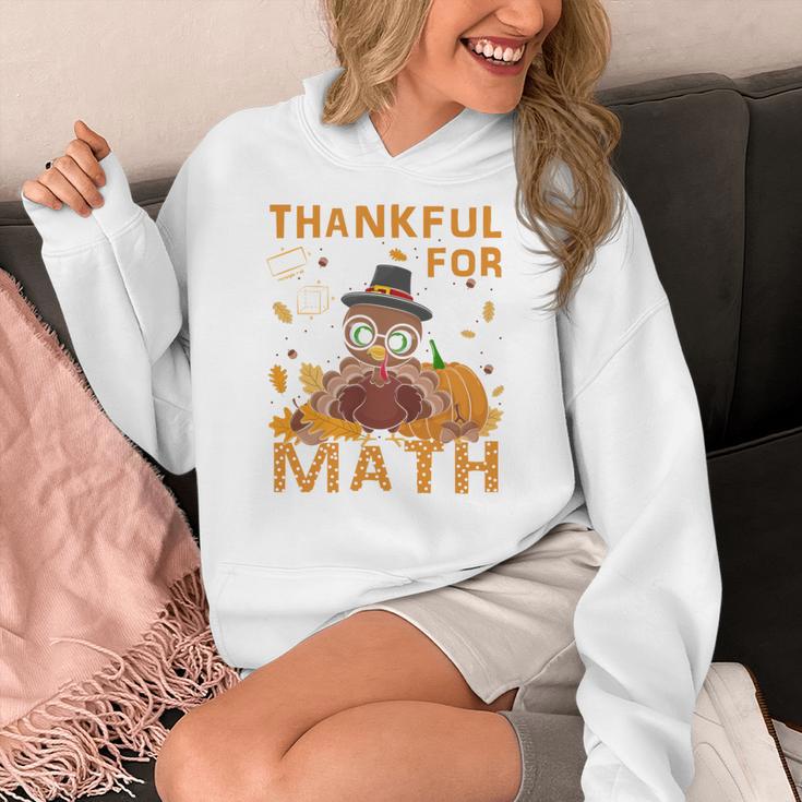 Thankful Math Turkey Teacher Happy Thanksgiving Women's Hoodie, funny design Thankful Math Turkey Teacher Happy Thanksgiving Women's Hoodie, funny design