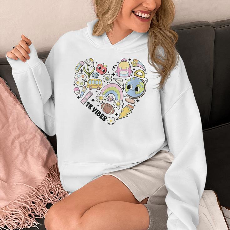 TK Vibes Back To School TK Kid Girl TK Team TK Teacher Women Women's Hoodie, funny design TK Vibes Back To School TK Kid Girl TK Team TK Teacher Women Women's Hoodie, funny design