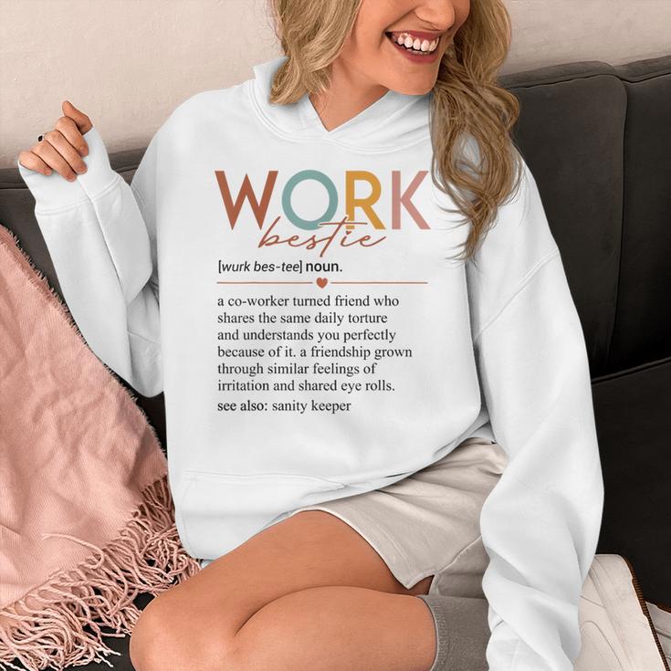 Vintage Work Bestie Definition Teachers Nurses Boss Women Women's Hoodie, funny design Vintage Work Bestie Definition Teachers Nurses Boss Women Women's Hoodie, funny design