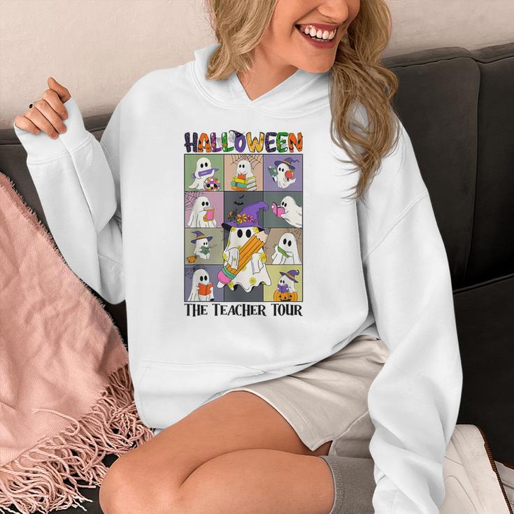 Women Halloween The Teacher Tour Ghosts Pencil Pumpkins Women's Hoodie, funny design Women Halloween The Teacher Tour Ghosts Pencil Pumpkins Women's Hoodie, funny design
