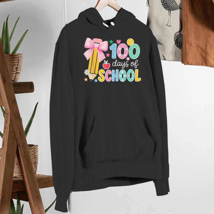 100 Days Of School Preppy 100th Day Of School Teachers Girls Women's Hoodie, funny gift 100 Days Of School Preppy 100th Day Of School Teachers Girls Women's Hoodie, funny gift