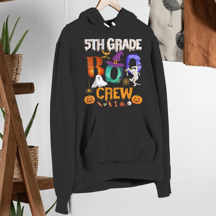 5th Grade Boo Crew Teacher Student Halloween Costume For Men Women Kids Women's Hoodie, funny gift