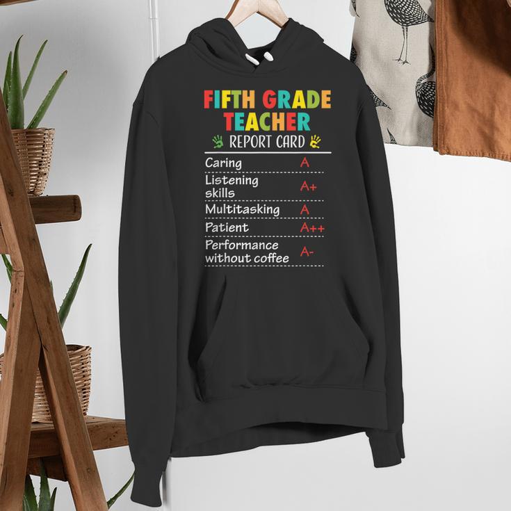5th Grade Teacher Report Card Appreciation Men Women Women's Hoodie, funny gift 5th Grade Teacher Report Card Appreciation Men Women Women's Hoodie, funny gift