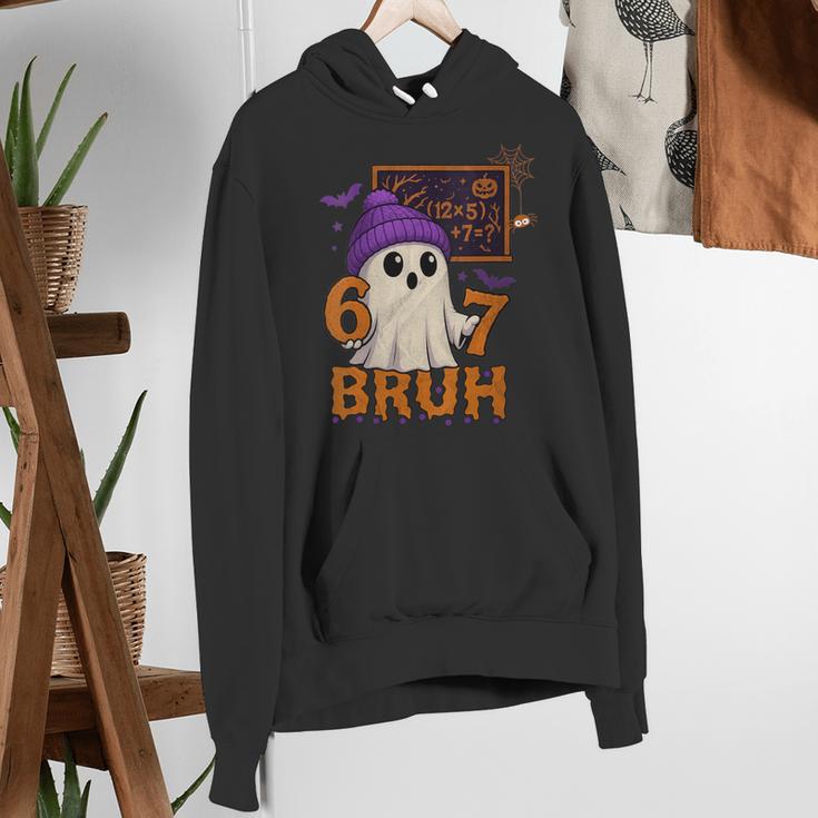 67 Teacher Halloween Ghost Six Seven Meme Math Equation Bruh Women's Hoodie, funny gift 67 Teacher Halloween Ghost Six Seven Meme Math Equation Bruh Women's Hoodie, funny gift