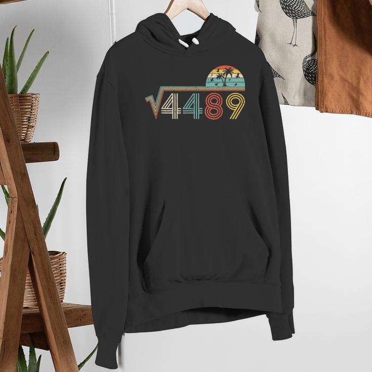 67 Vintage Meme Square Root 4489 Slang Math Teacher Women's Hoodie, funny gift