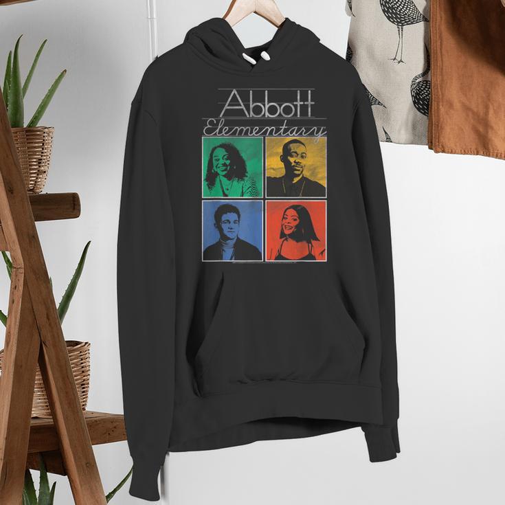 Abbott Elementary Colorful Pop Art Teachers TV Show Women's Hoodie, funny gift Abbott Elementary Colorful Pop Art Teachers TV Show Women's Hoodie, funny gift