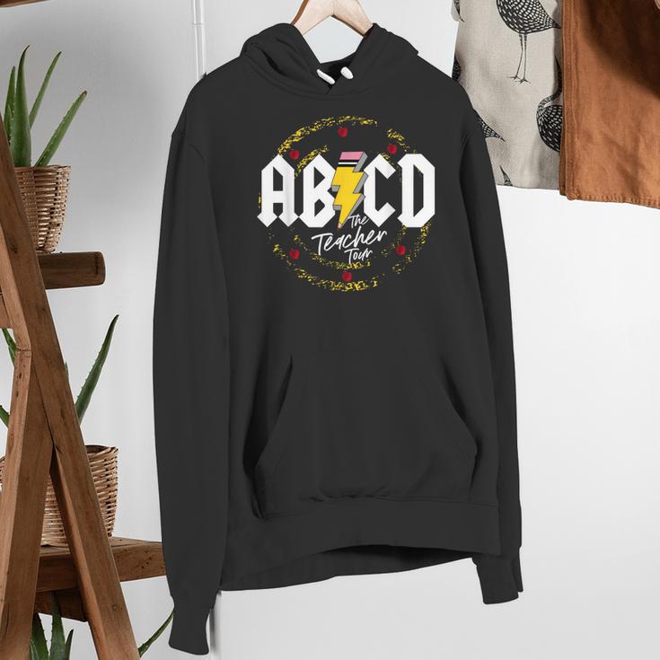 ABCD The Teacher Tour Last Day Of School Rockin' Teacher Women's Hoodie, funny gift ABCD The Teacher Tour Last Day Of School Rockin' Teacher Women's Hoodie, funny gift