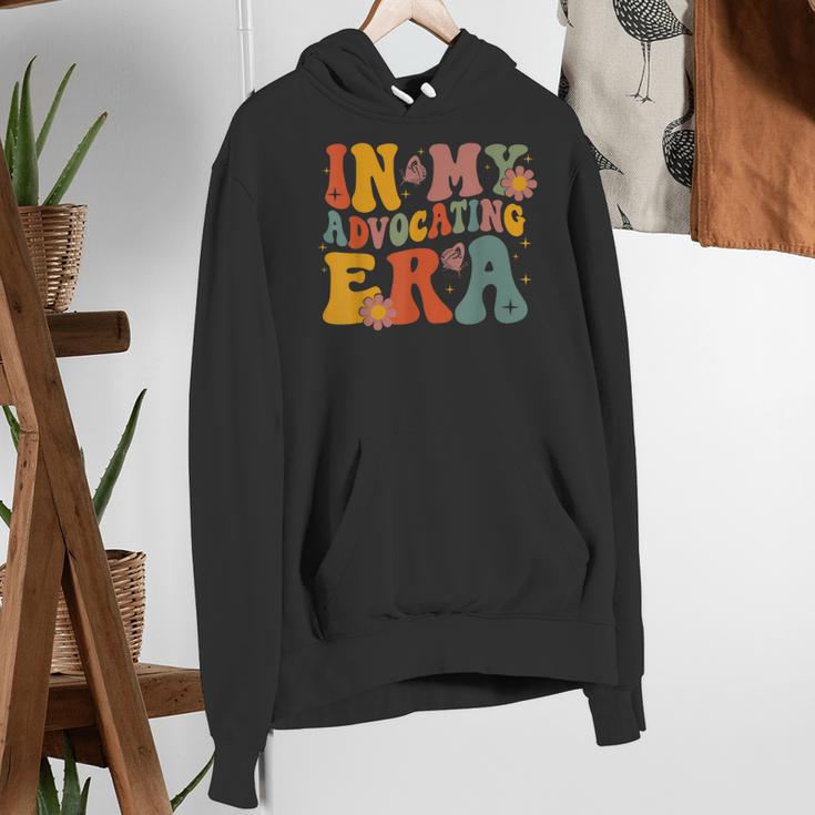 In My Advocating Era Advocate Autism Awareness Sped Teacher Men Women Kids Women's Hoodie, funny gift