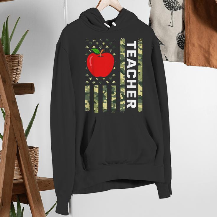 American Flag Camouflage Teacher Patriotic 4th Of July Women's Hoodie, funny gift American Flag Camouflage Teacher Patriotic 4th Of July Women's Hoodie, funny gift