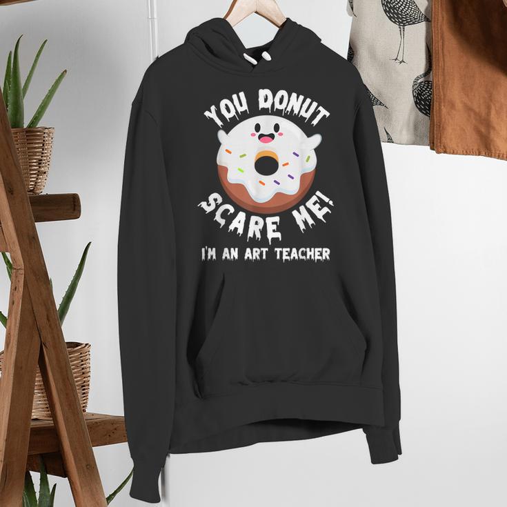 Art Teacher Halloween Donut Lover Costume Kawaii Monster Women's Hoodie, funny gift Art Teacher Halloween Donut Lover Costume Kawaii Monster Women's Hoodie, funny gift