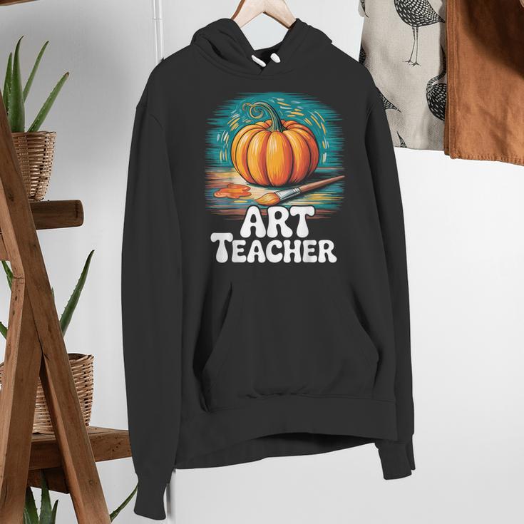 Art Teacher Pumpkin Painting Halloween Costume Women's Hoodie, funny gift Art Teacher Pumpkin Painting Halloween Costume Women's Hoodie, funny gift