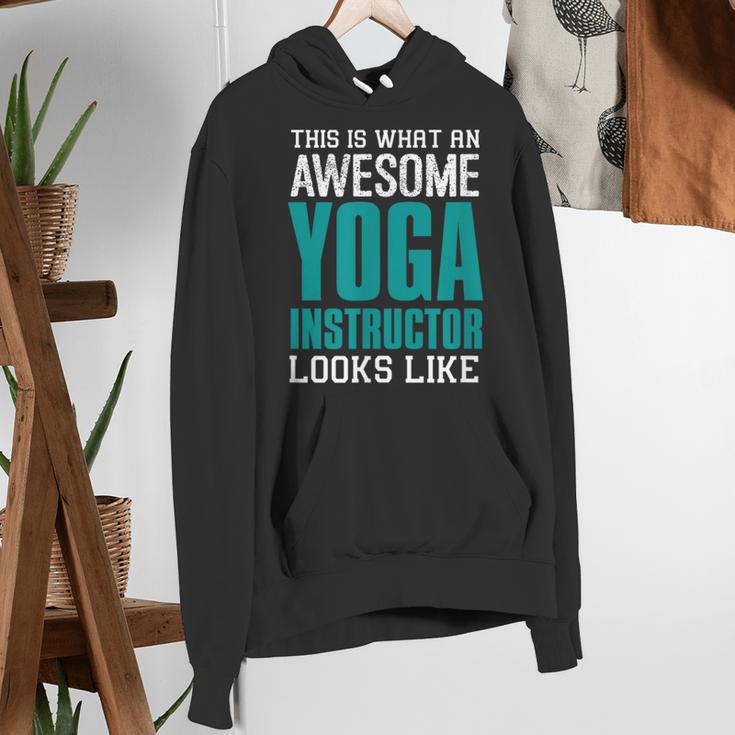 This Is What An Awesome Yoga Instructor Yoga Teacher Women's Hoodie, funny gift